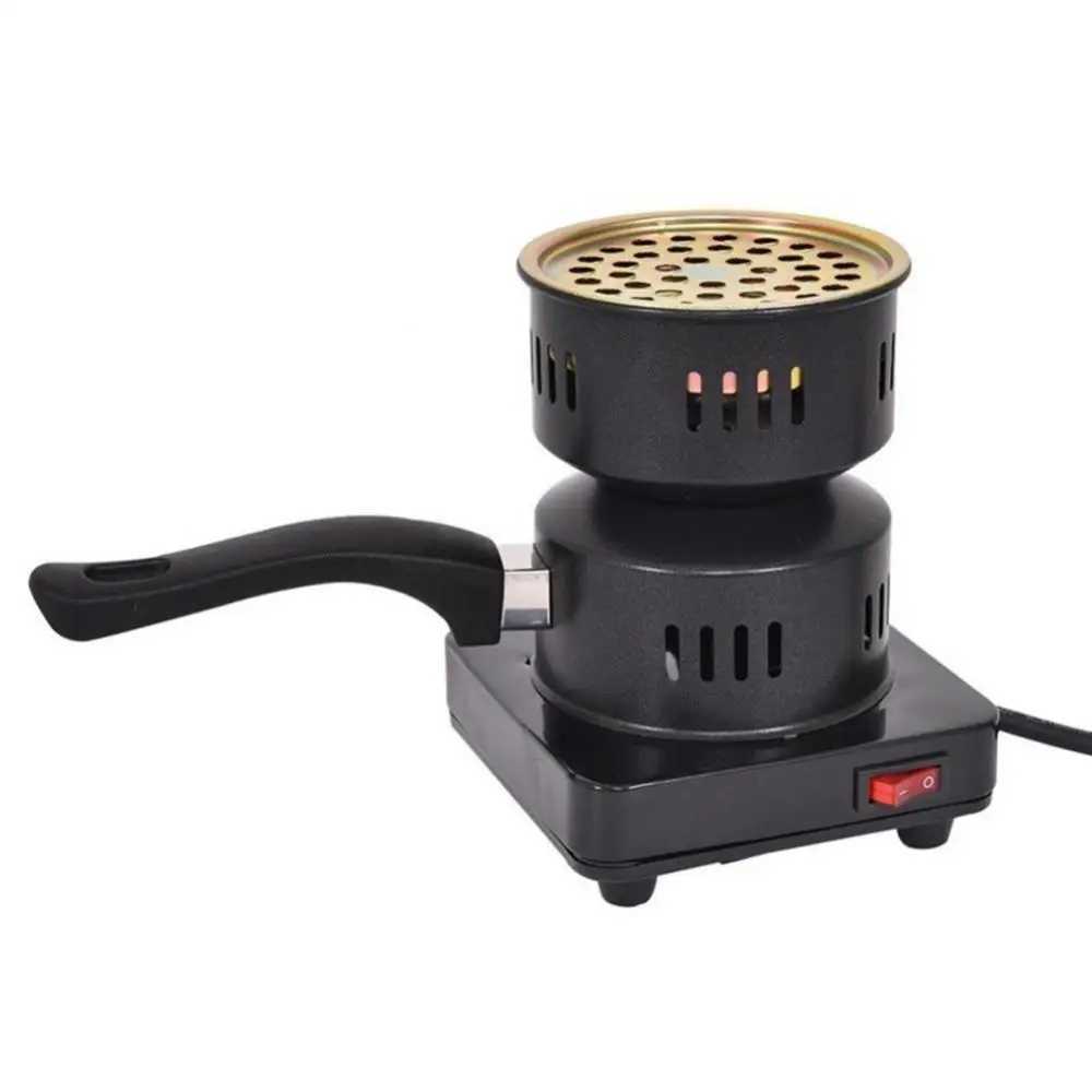 Accessories Hookah Electric Charcoal Starter Stove Burner Metal Burning Furnace for Nargile ShishaL2403