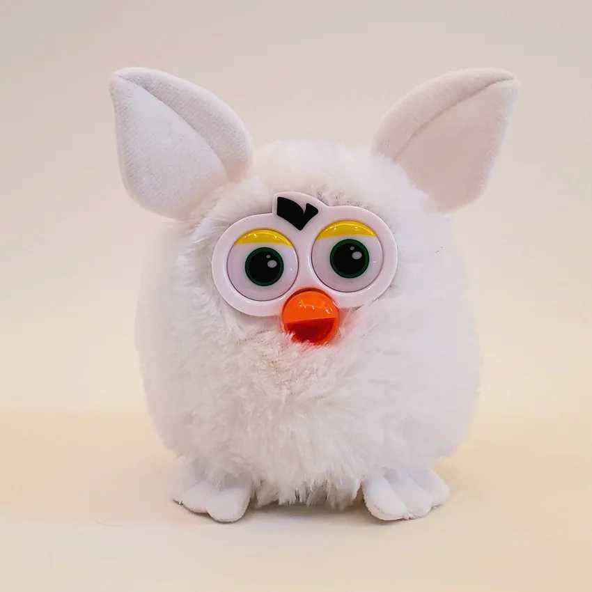 Zwierzęta elektryczne/RC Phoebe Firbi Pet Fuby Owl Elf Pluszowe nagrywanie i mówienie Smart Toy Gift Furbusiness Boom Plush Toyl2404