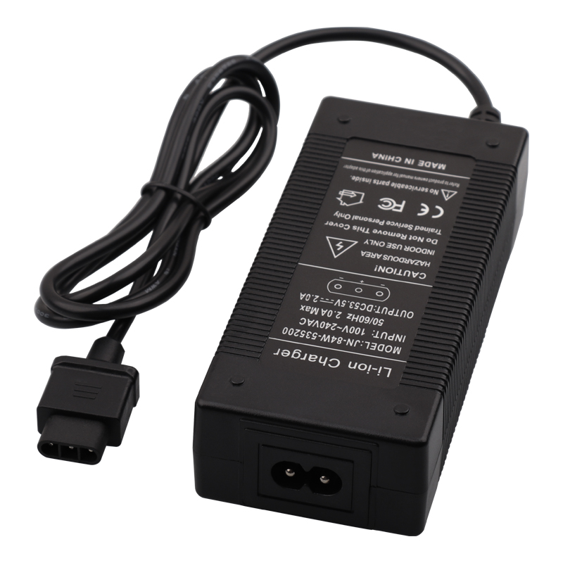 Chargeur de batterie Smart 53.5V 2A Smart 100-240V Chargeur de batterie au lithium Polymer Xiao MI Adaptateur d'alimentation de batterie spécifique