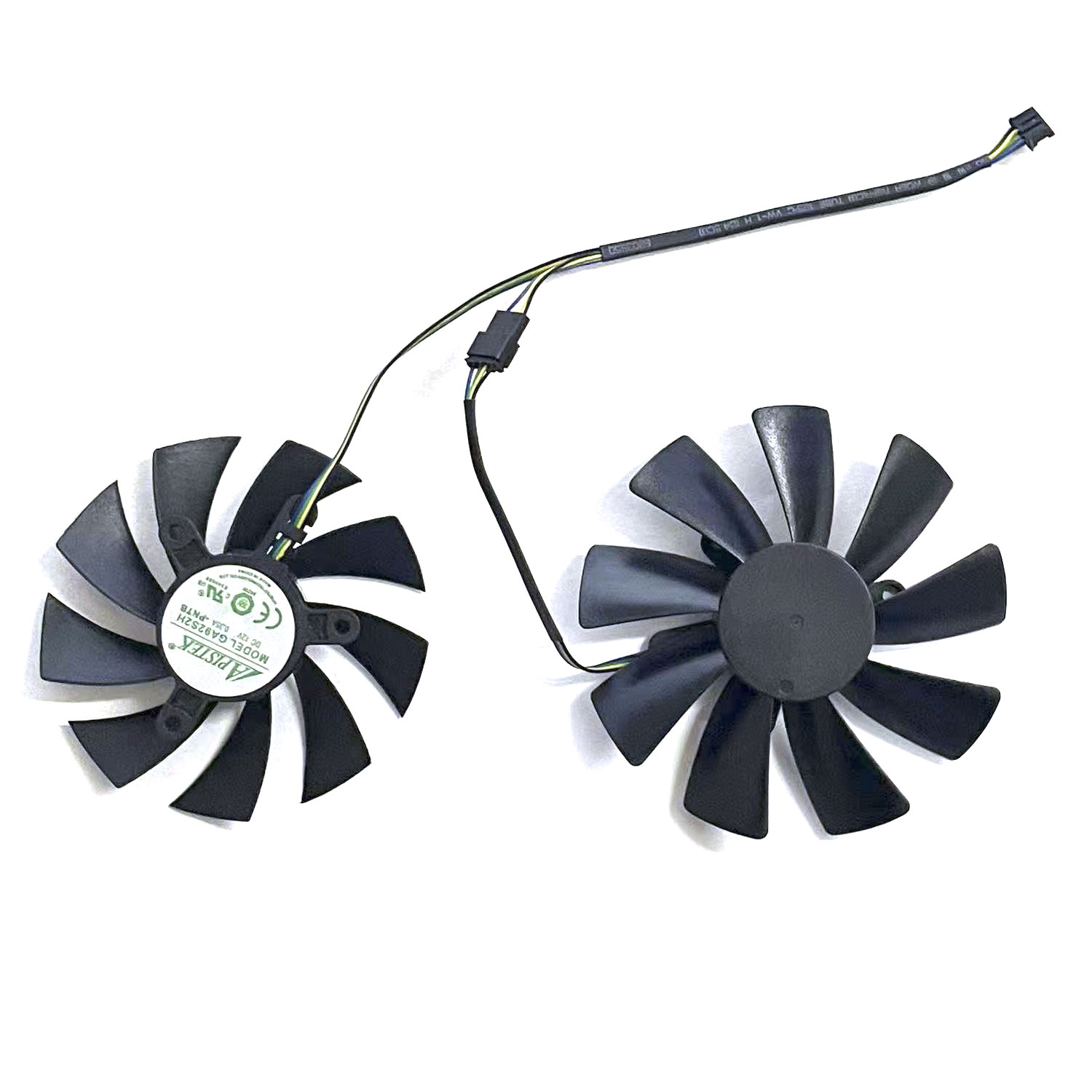 88mm 100mm GPU Fan 4Pin är lämplig för Wanli P102-100 Zotac P102-100 P104-100 ZOTAC GTX 1060 GTX 1070TI GTX 1080TI KYLING FAN