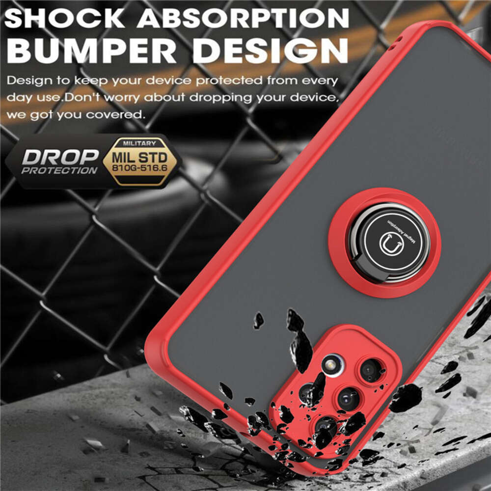 S24 Ultra adapté à Samsung S23 Phone M54 Anti Drop A05 Car A55 Bracket Protection Case