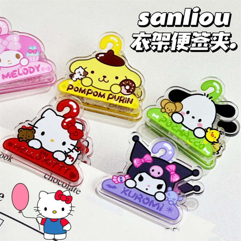 / Set Animal Binder Clip Coupte acrylique PP Clips Page Page Paper Clip File Fichier Index Prapperie Photo