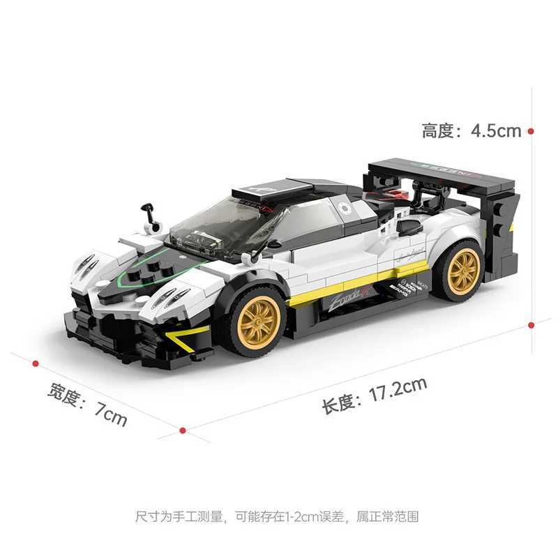 Animaux électriques / RC Starlight autorise la course et la voiture de sport 1 28 ensembles de modèles de puzzle pour construire de petits blocs de particules pour les enfants toysl2404