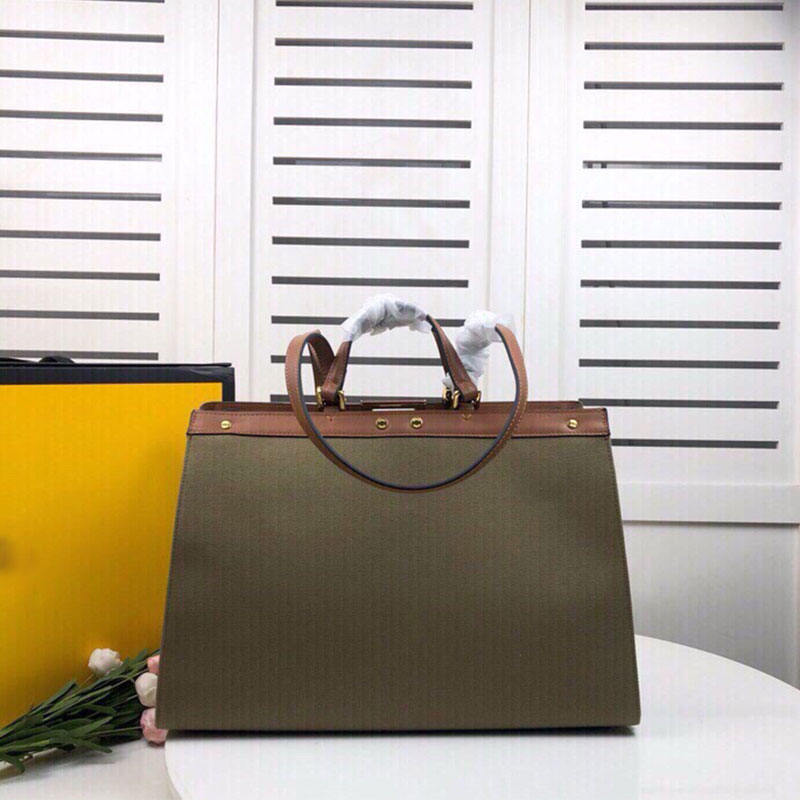 Medium Peekaboo X Tote Bag Luxury Designer Handbags For Women Cross Body Bag Cat Metal Square Twist Lock Letters Shoulder Bag High Quality Brown Genuine Leather Bags