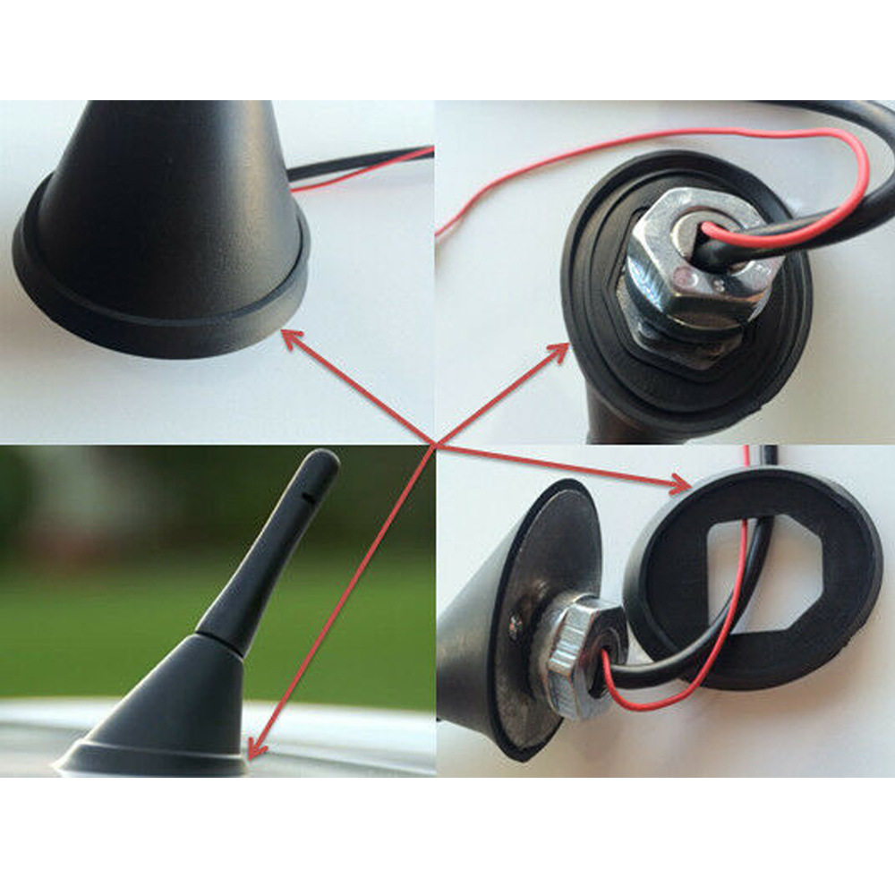 Für Opel Zafira B 2005 - 2014 Vauxhall Astra F Corsa B C D Vectra C Signum Dach Mast Peitsche Peitsche Antennen Gummi -Basisdichtung Dichtung