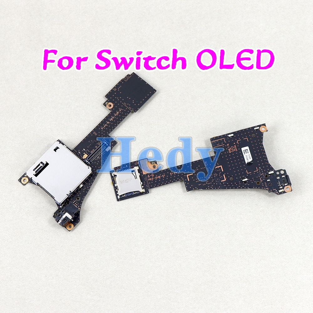 für Nintendo Switch OLED Game Card Slot Reader mit Headset -Kopfhörer -Audio -Jack -Socket -Board -Ersatzteil