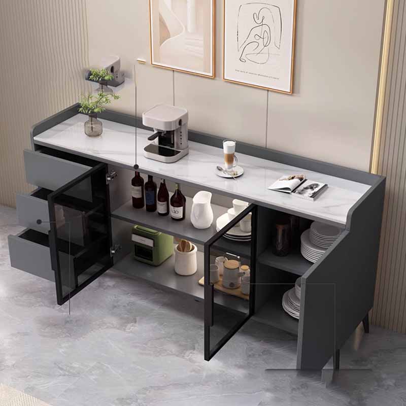 Pantry alimentare prefabbricate Sideboard di lusso mobili da cucina di lusso Armadio Sideboard angolare buffet de -rangement decorazione la casa