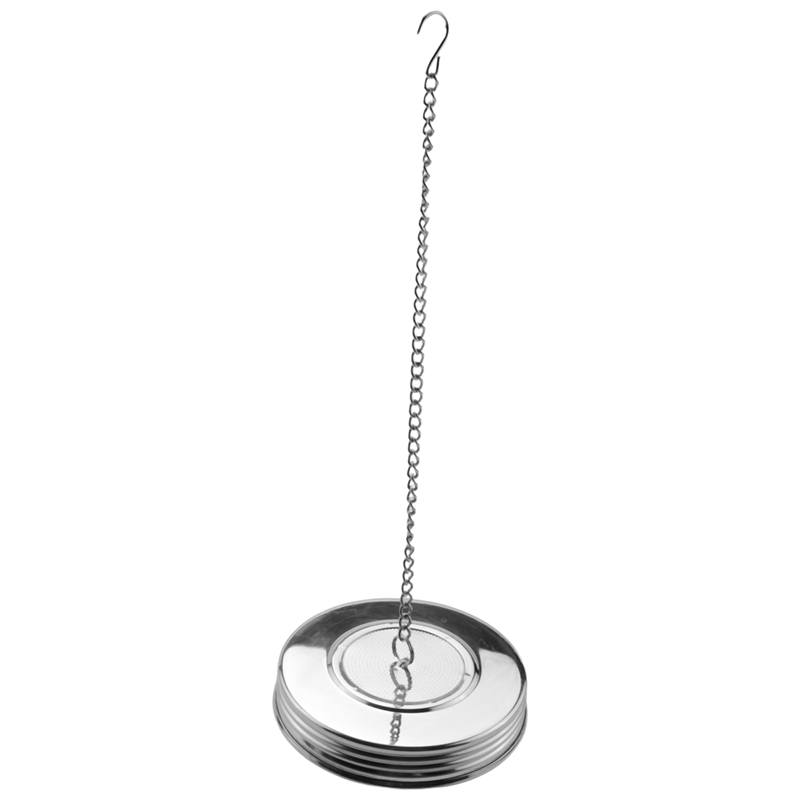 4 pacchi Infuser a sfera da tè grande infusore di spezie da tè a foglie sciolte cucinare, coperchio filettato, filtro tè a maglie extra fine