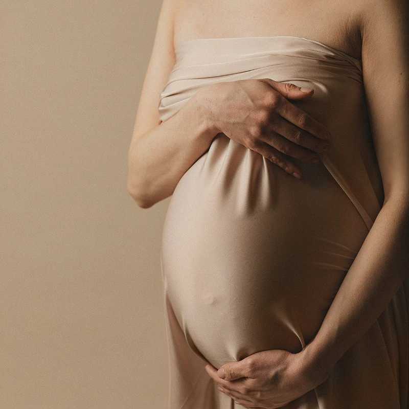 Abiti di maternità Abito in tessuto di seta di maternità Puntelli di fotografia di maternità MATERNIT FASSEGGIO POTO POTO POSSIBILE DI PREPATTA