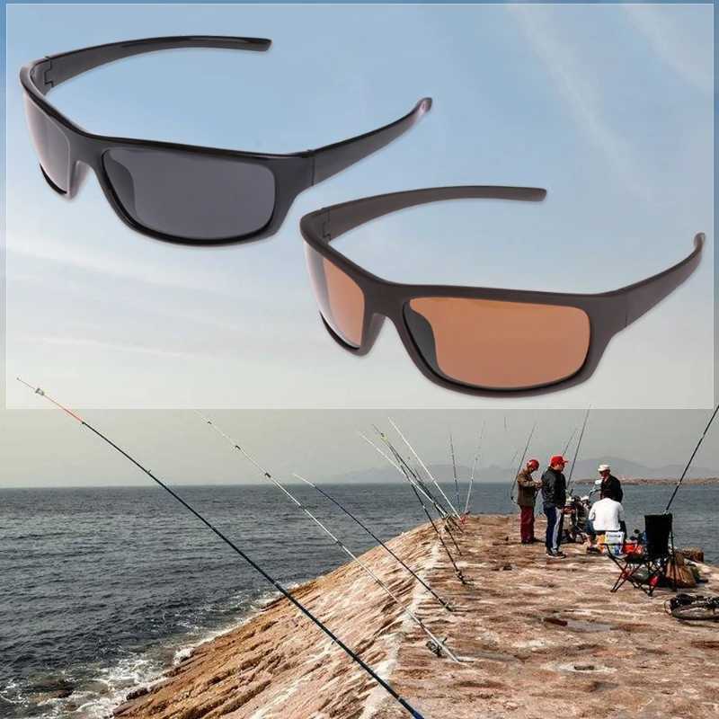 النظارات الشمسية نظارات الصيد ركوب الدراجات الاستقطاب في الهواء الطلق حماية الرياضة الرياضية UV400 الرجال 240412