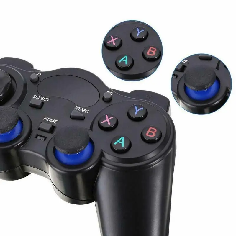 Gamepads 2.4G Controller Gamepad Wireless Controller Gamepad Joystick mit OTG Converter für Android Tablet Phone PC Smart TV