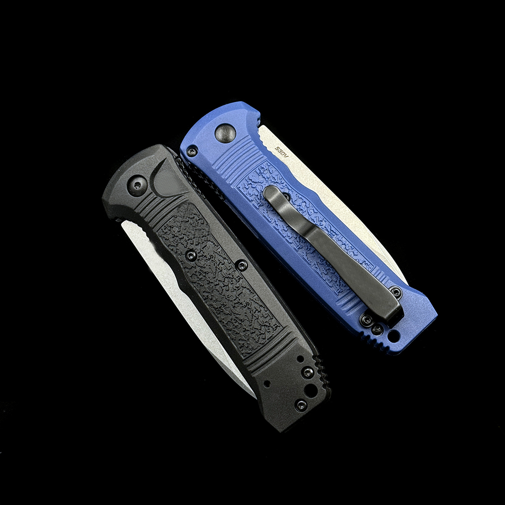 BM 4400 Casbah Авто -складной нож Black S30V лезвие, ручка с прожпением на открытом воздухе для кемпинга карман Edc Tool Bm4400 Нож