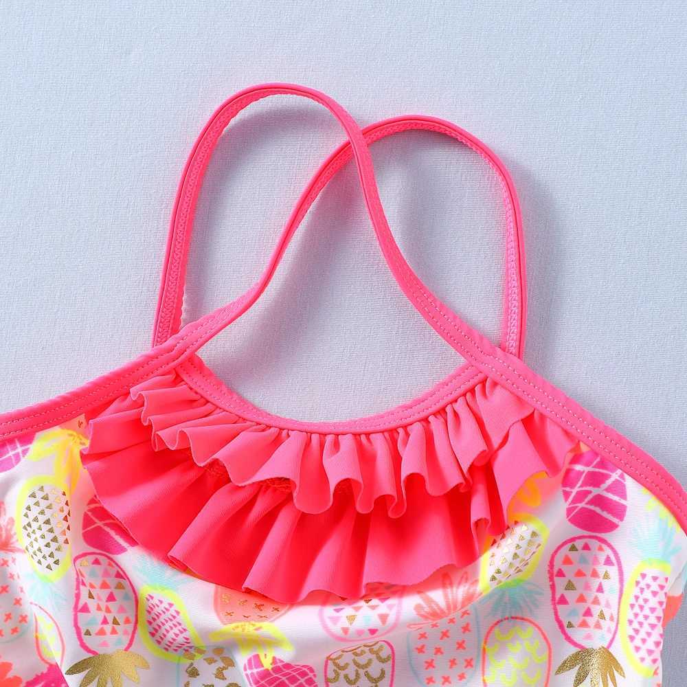 One-Pieces One-piece Swimsuits Bathing Suits for Kids Cross Back Swimwear Beach Summer Bikini Swim Costumes