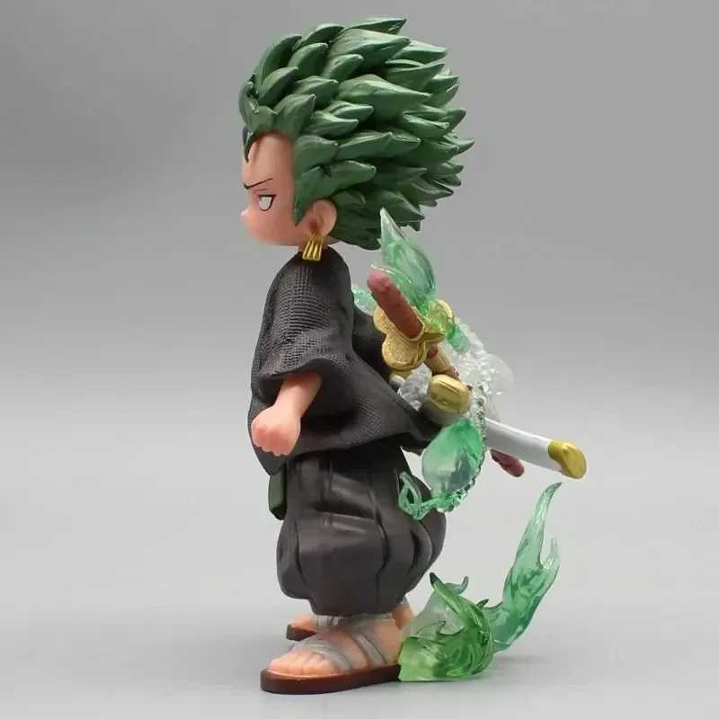 Comics Heroes 14cm One Piece Figure Zoro Anime Figures Roronoa Zoro Action Figures mignon Zoro Statue Model Collection Doll Collection Toys Cadeaux de Noël 240413