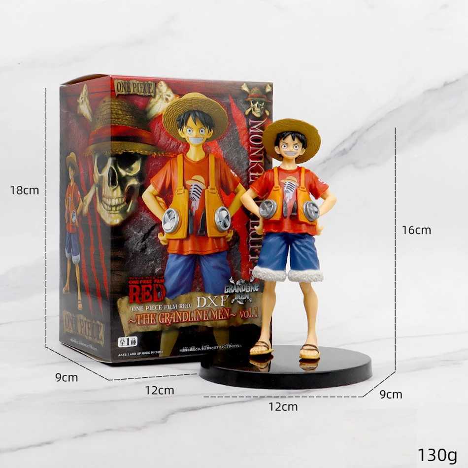 Action Toy Figures One Piece Figure Theater Edition Film Red Robin Roronoa Zoro Luffy Nami Sanji Uta Anime Acime Figurina Figurina Modello Bambola Regalo giocattoli