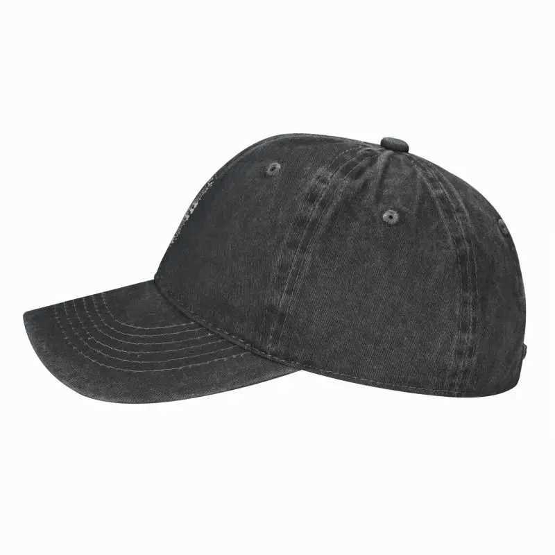 Ball Caps Classic unisex bawełna Santa Muerte Baseball Cap dorosła Hip Hop Lady of Holy Death Meksykańska czaszka Tata Kapelusz dla mężczyzn 240403L240413