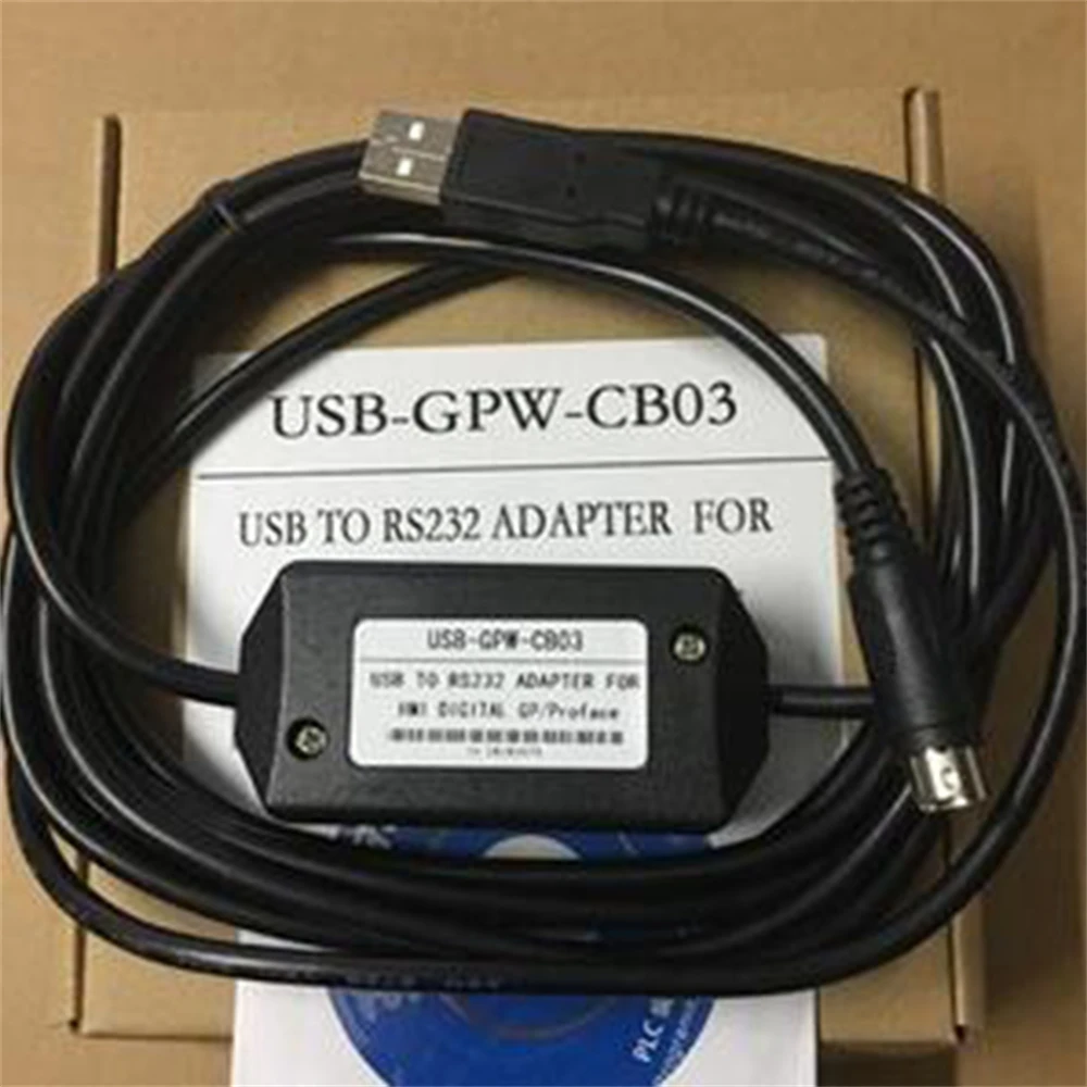 CABLES USBGPWCB03 USBGPWCB02 Programmering Kabel USB -gränssnitt Proface Pekskärm Kommunikation Nedladdning Kabel