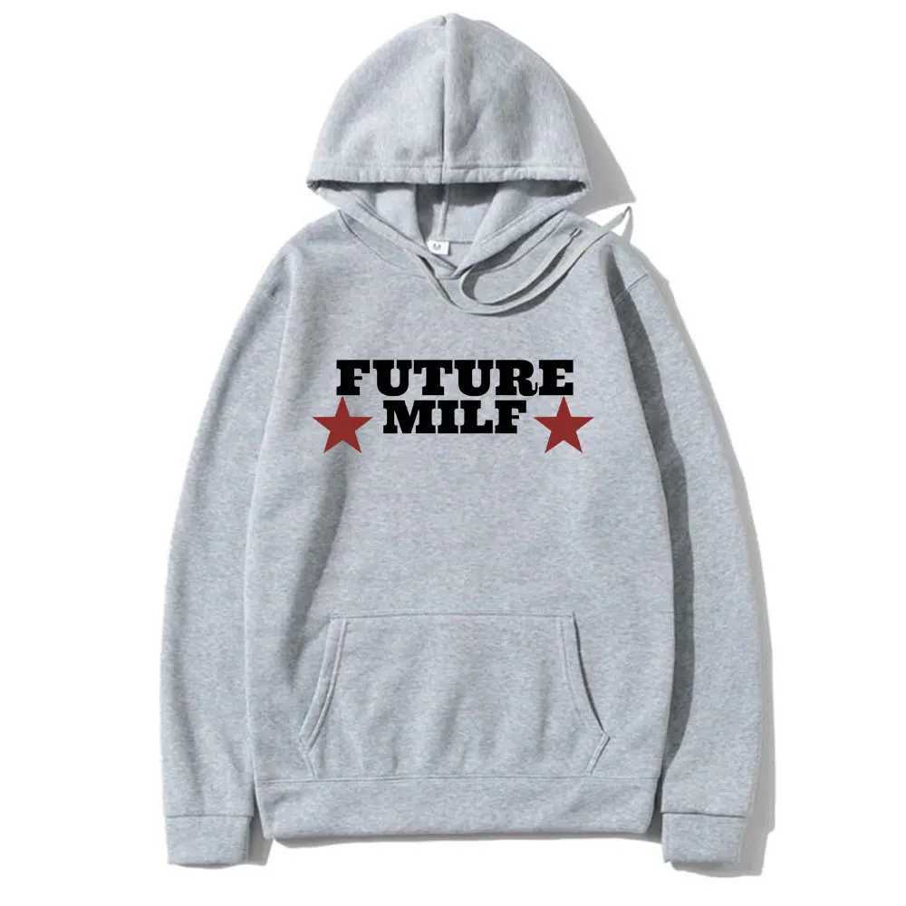 Sweatshirts Mens Jackets Rapper Future Milf Graphic Print Hoodie Men Hip Hop Vintage Sweatshirt Male Oversized Streetwear Mens Fashion Casual Hoodies 240412