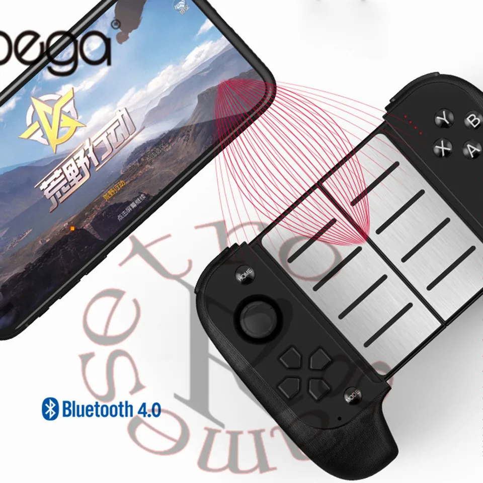 GamePads STK 7007FワイヤレスBluetoothゲームコントローラーSamsung Xiaomi Huawei Android Phone PC BluetoothのためのTelescopic GamePadジョイスティック