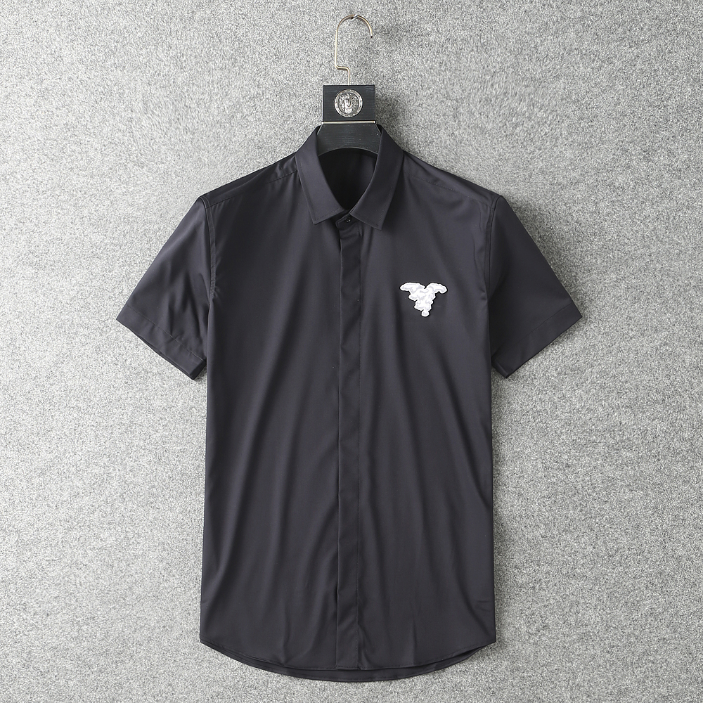 Top designer chemise de robe pour hommes Business Casual Shirt Man Garding Embrodery Slim Social Fashion Shirt M-3XL