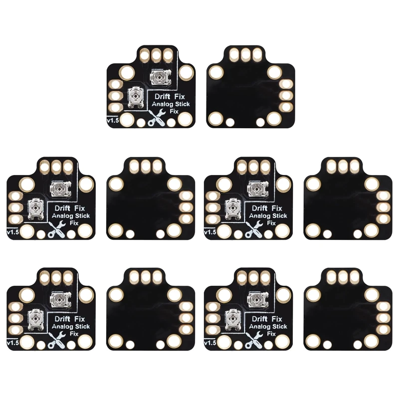 Pacote de acessórios de Analog Stick Drift Fix Mod Redefinir placa de calibração compatível com PS5/PS4/XB Um controlador E8BE