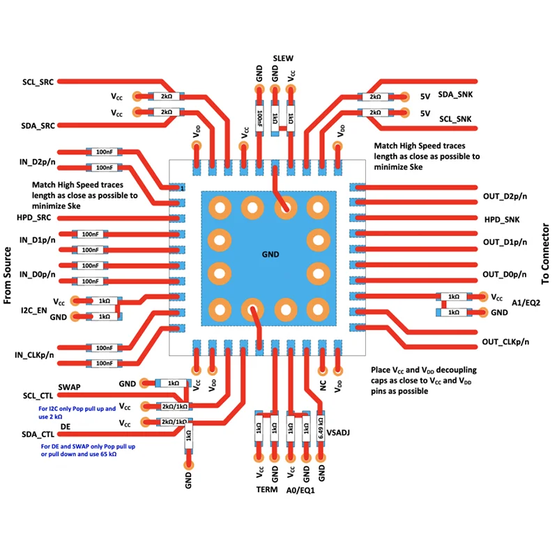 Akcesoria TDP158 HDMI Retimer IC Chip Display Wymiana dla Microsoft Xbox One S i X IC Chip TDP158 WQFN40 TDP158RSBR