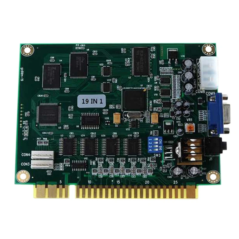 Acessórios 19 em B multicade PCB Arcade Classic Game Board VGA Output Arcade Game Board Horizontal Durável para Arcade Jamma