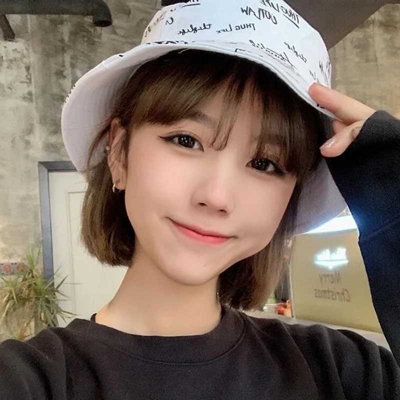 Wide Brim Hats Bucket Hats 2021 New Double-sided Wear Fishing Hat Fisherman Cap for Boys/Girls Bob Femme Gorro Summer Bucket Hats Women Mens Panama HatL240413