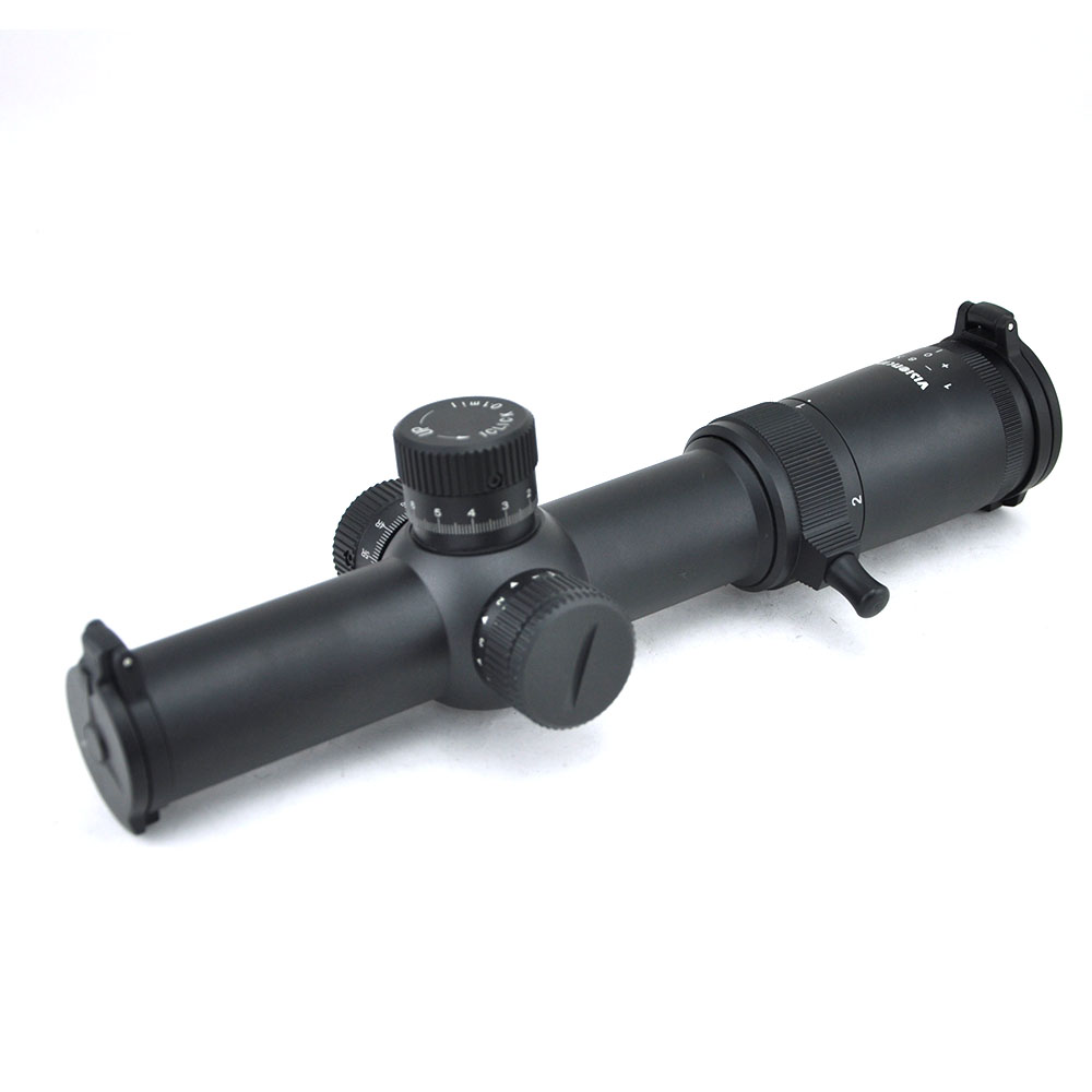 VisionKing 1-8x26 FFP Sniper Riflescope Kväve Illumination FMC 1/10 MIL 35mm Tube Long Range First Focus Plan Night Tactical Hunting Optics Sight