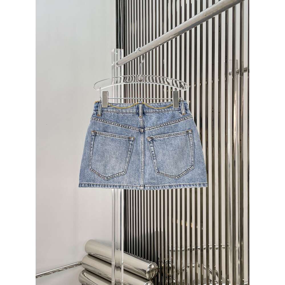 2024 Frauenkleidung Denim Minirock Frühling Sommer Neu 412