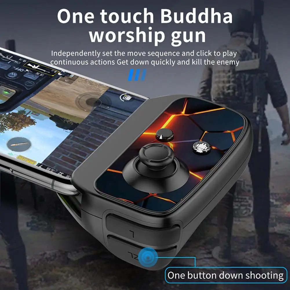 Gamepads bluetooth kablosuz telefon gamepad denetleyicisi iOS android akıllı telefon oyunu kontrole çekim düğmesi tutamağı joystick playstation