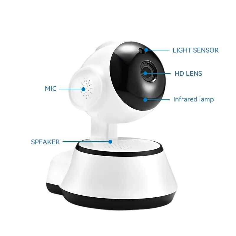 IP -kameror IP -kamera HD Cloud Smart Home Wireless Intelligent Auto Tracking of Human Surveillance Camera CCTV Network WiFi Camera 240413
