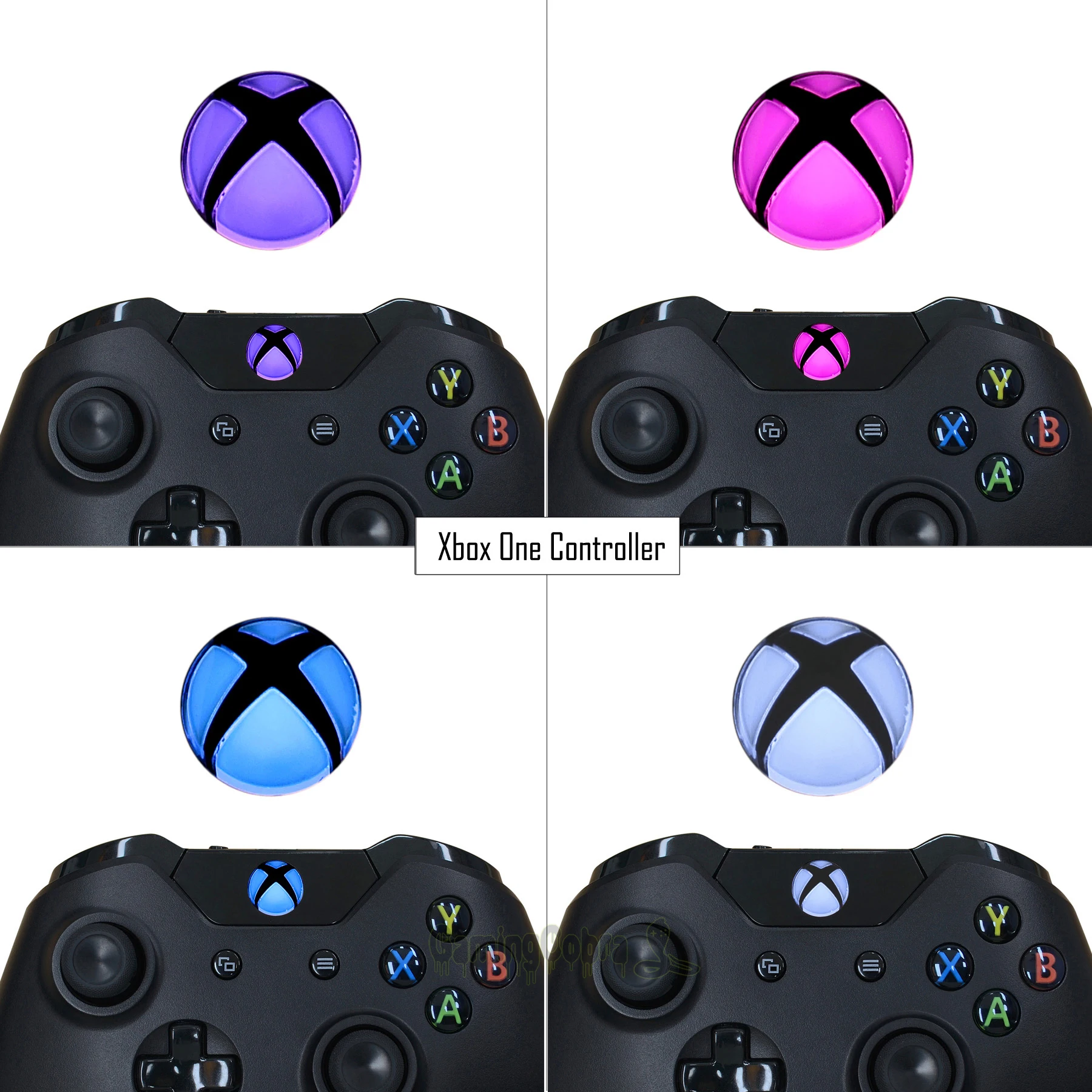 Stickers expliceren aangepaste Home Guide LED -stickers voor Xbox -serie X/S Xbox One S/X Xbox One Xbox One Elite Controller 