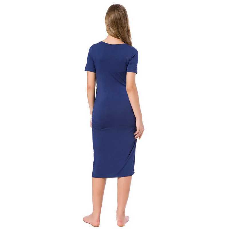 Robes de maternité 2023 femmes sans manches skinny enceinte de maternité enceinte