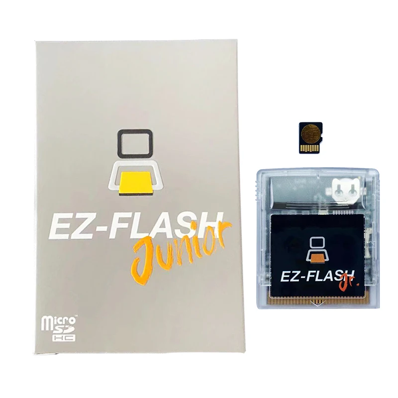 アクセサリーezflashジュニアカスタムゲームカートリッジ8GBリミックスカード16ビットカラーゲームコンソールリアルタイムクロック