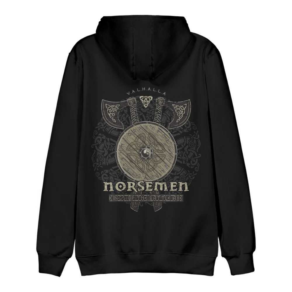 Jaquetas de moletons masculinos Y2K Viking Hoodies 2022 Inverno New Grunge Matrafata Longa Moletom Capuz Capuz