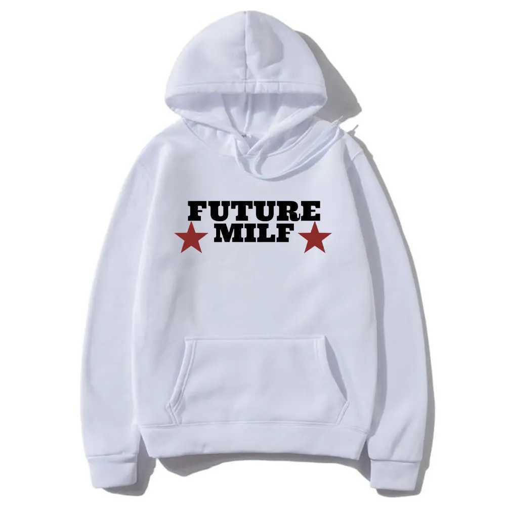 Sweatshirts Mens Jackets Rapper Future Milf Graphic Print Hoodie Men Hip Hop Vintage Sweatshirt Male Oversized Streetwear Mens Fashion Casual Hoodies 240412