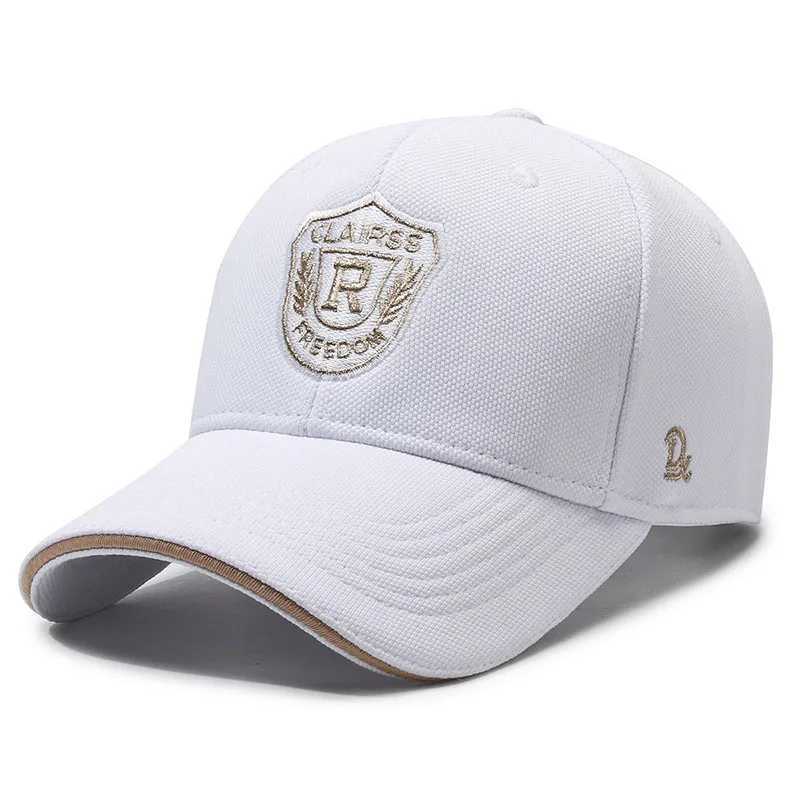 Ball Caps Brand Spring Mens Baseball Cap Casual Fashion Letter Borduurwerk Snapback Caps Cotton Outdoor Street Sun Hats Dad Caps Apparable240413