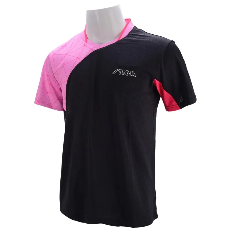 Jerseys Original Stiga Spider Net Table Tennis Shirt Sport Table Tennis Jersey Badminton Jersey Vêtements CA431