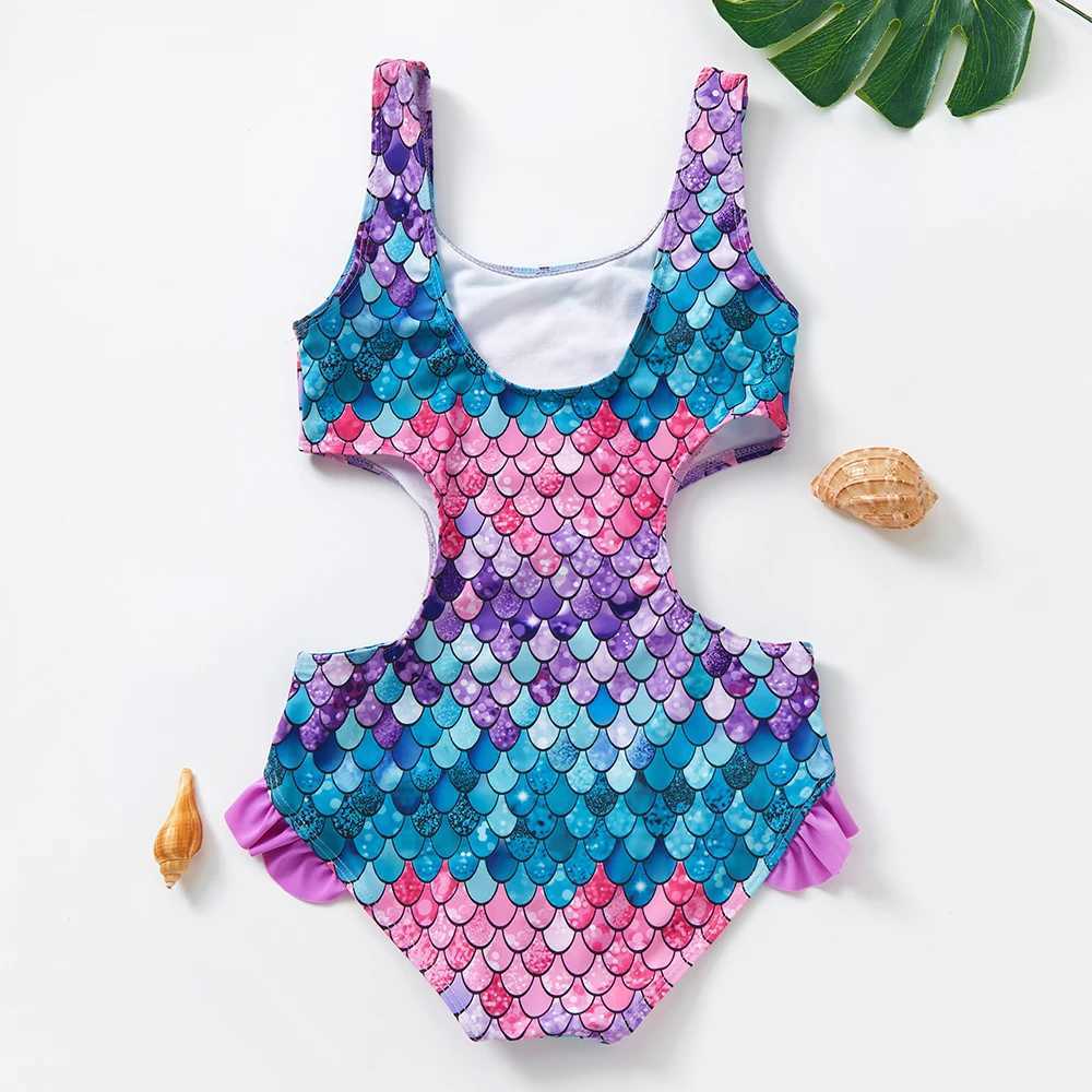 One-Pieces Neuankömmlinge Mädchen Badebekleidung 3 ~ 12 Jahre Mädchen Badeanzug Ein Stück Kinder Badebekleidung Kinder Mädchen Schwimmen Outfit Strand Kleidung