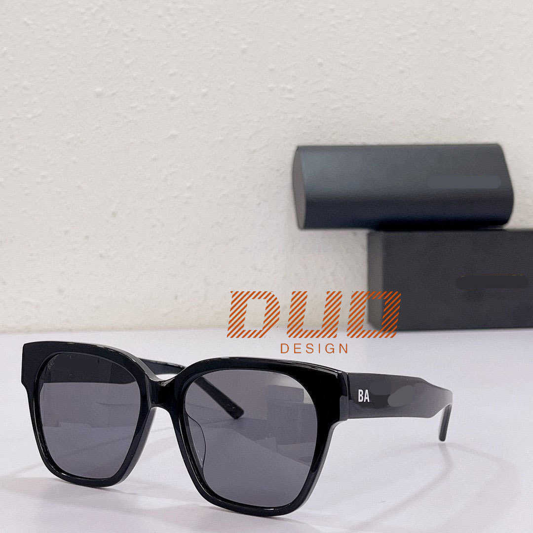 2024 Limited Edition Glasses Designer Solglasögon Original Polariserad Plank Hip Hop Punk Y2K Fashion Solglasögon UV400 Högsta kvalitet Keep Real With Box