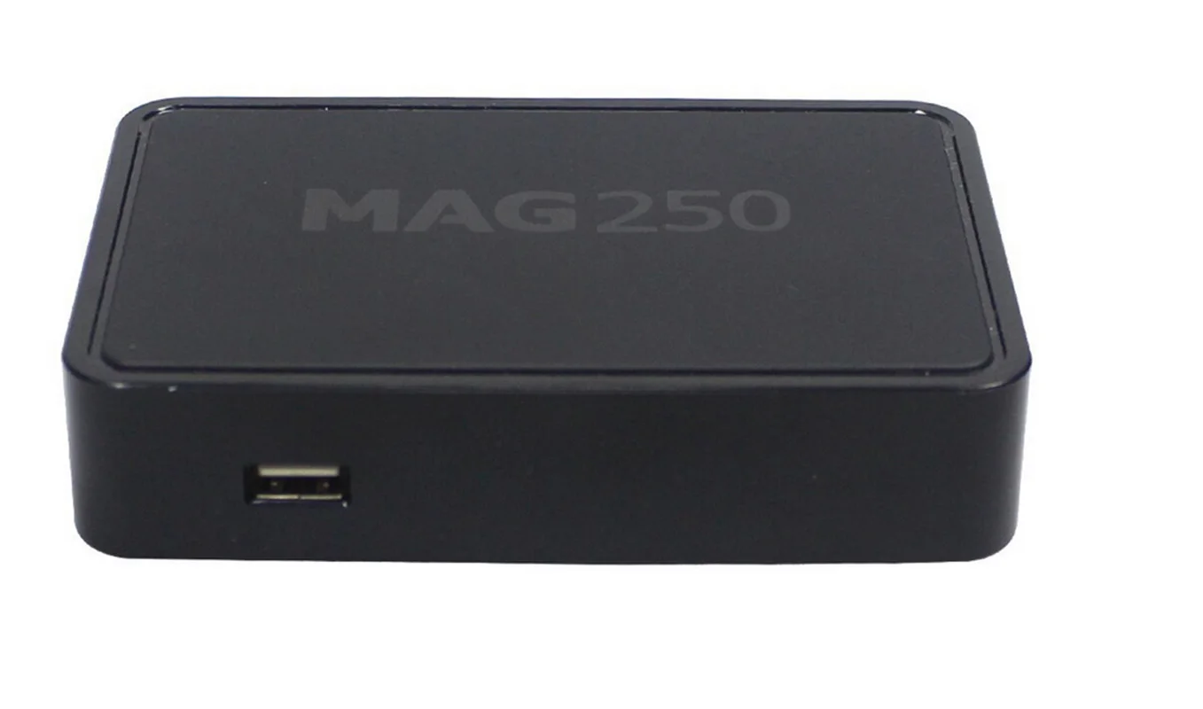 Box Dersheng Professional MAG250 TV Box Support WiFi USB Connector Media Player pour Linux IPTV Box