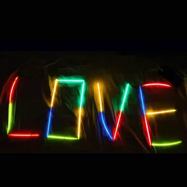 Glowing Sticks Bulk Fluorescence Stick Dance Concert Party Props Luminous Love Letters DIY Neon Wedding Christmas Lights 240401