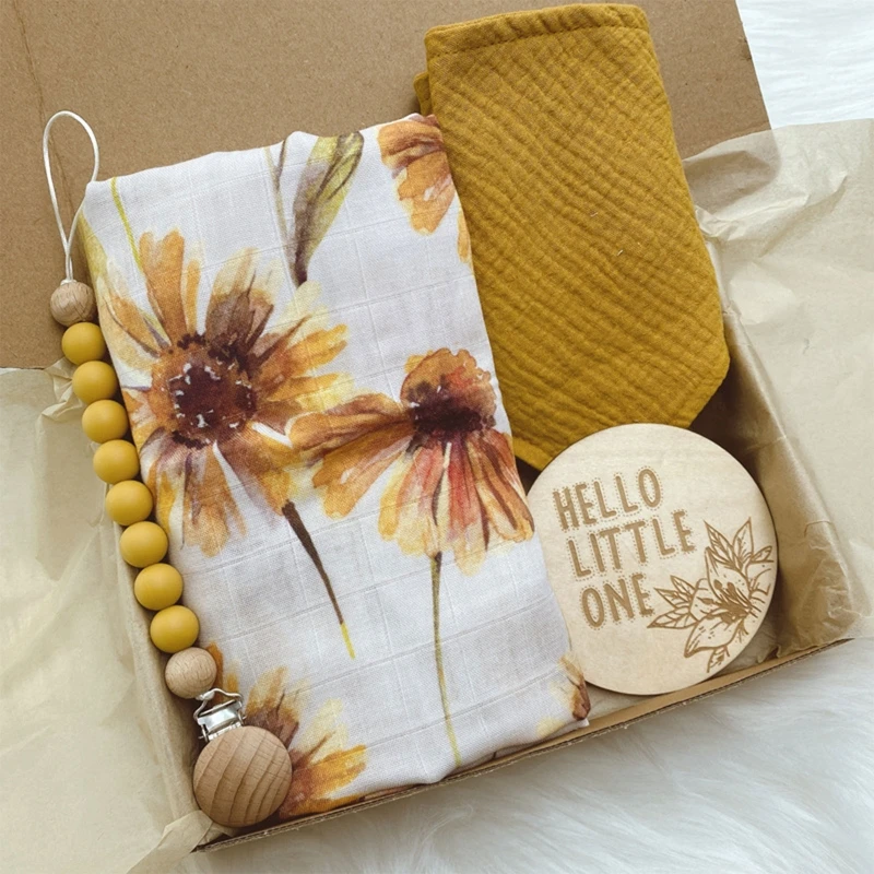 Набор новорожденных детские приветственные подарочный набор для мальчика для девочек Unisex Gift Box Комплект для новорожденных для новорожденных мальчиков Фотография реквизит D5QA