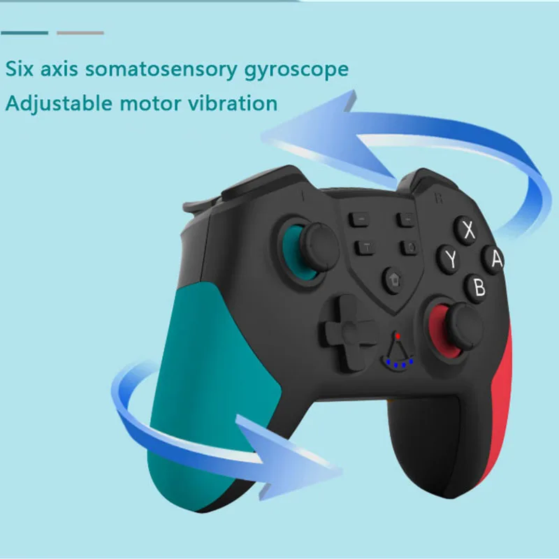 GamePads GamePad Pro Bluetooth Compatible N -schakelaar op draadloze console GamePad Video Game Controller USB Joystick Control