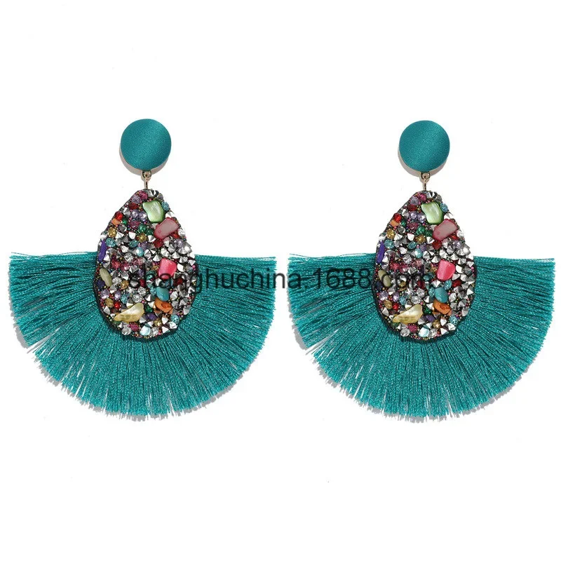 Nuovi orecchini di nappe a forma di caduta donne pendientes pendangiens mujer moda 2023 boho gioielli indiani orecchini bohémien