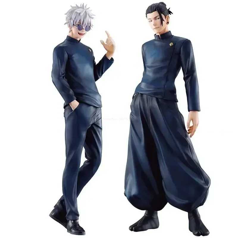 Anime Manga 20cm Jujutsu Kaisen Anime -Figuren Satoru Gojo Action Figur Geto Suguru Statue PVC Doll Collectible Doll Toys Modelle Kinder Geschenk 240413