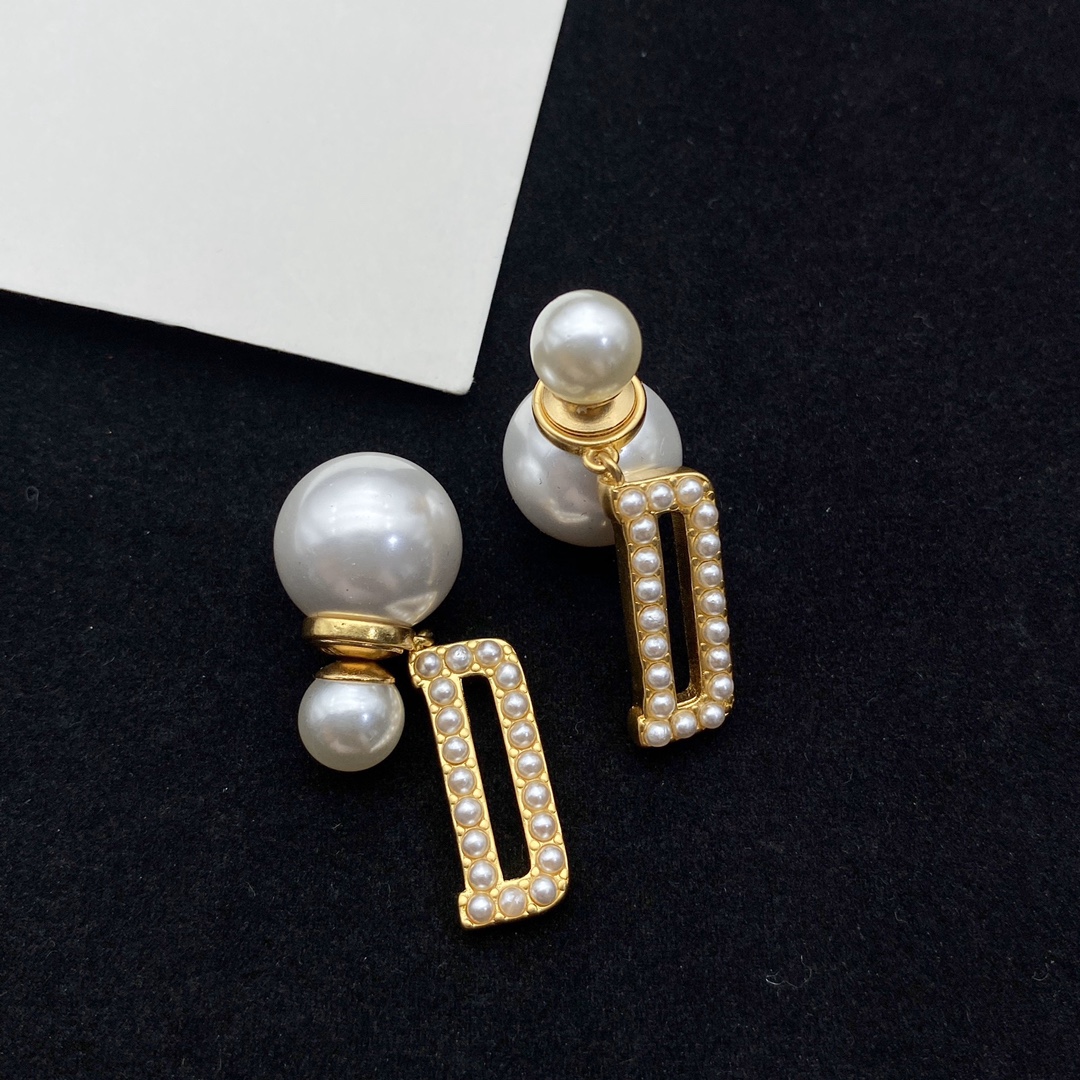 Conception de luxe Classic Letter Bijoux Ensemble de bijoux de perle