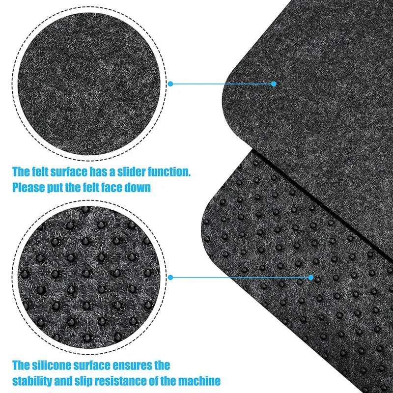 Fryers Heat Resistant Mat For Air Fryer Kitchen Countertop Heat Protector Mat Kitchen Appliance Mats Non Slip