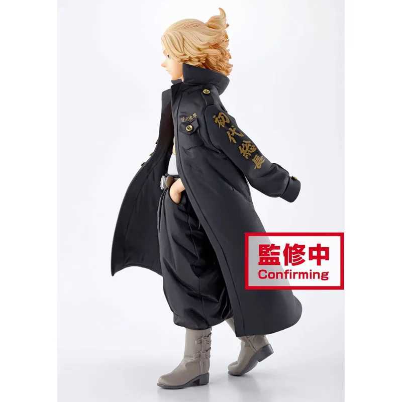 Manga anime in stock Banpresto Original Tokyo Revventatori 16cm Mikey Manjiro Sano Anime Figur Action Figures Collezione Modello Toys Gits 240413